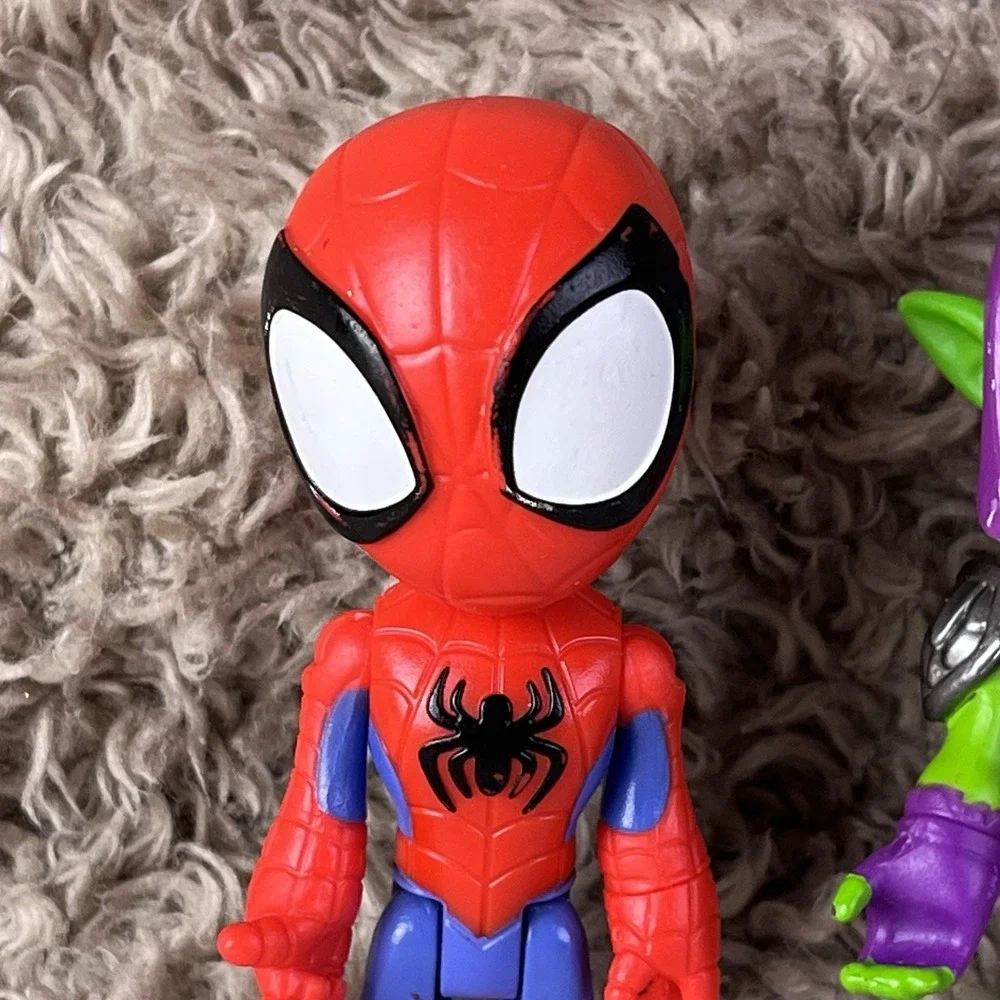 Hasbro Marvel Spidey and His Amazing Friends SPIDERMAN GREEN GOBLIN Toy Figures